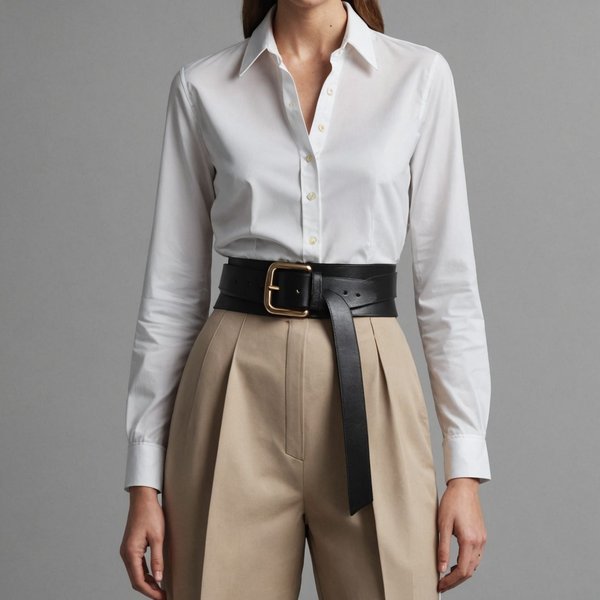 Quelles techniques pour intégrer des ceintures fines dans une tenue pour souligner la taille?