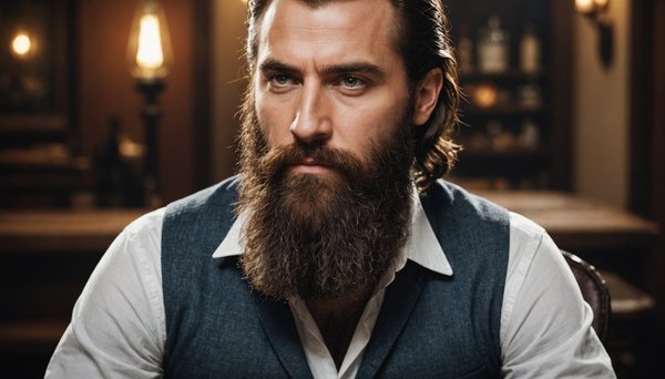 Sécurisez une barbe fournie avec le sérum thorin de max-barber